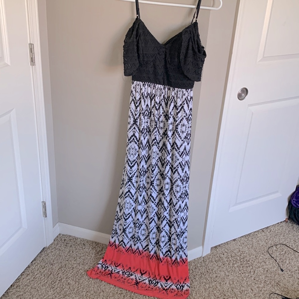 Off the shoulder dress with gorgeous back